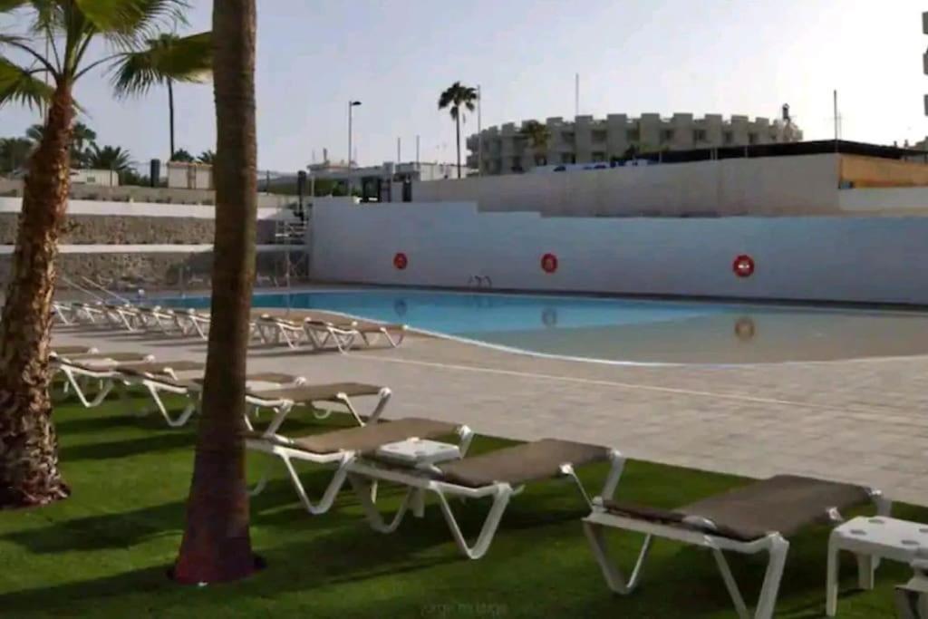 Acogedor Octavo Habitat Appartement Maspalomas  Buitenkant foto